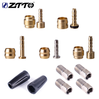 ZTTO MTB Bicycle Hydraulic Disc Brake Oil Hose Connector Mountain Bike Cable Insert And Olive Locking Bolt Set BH59 BH90