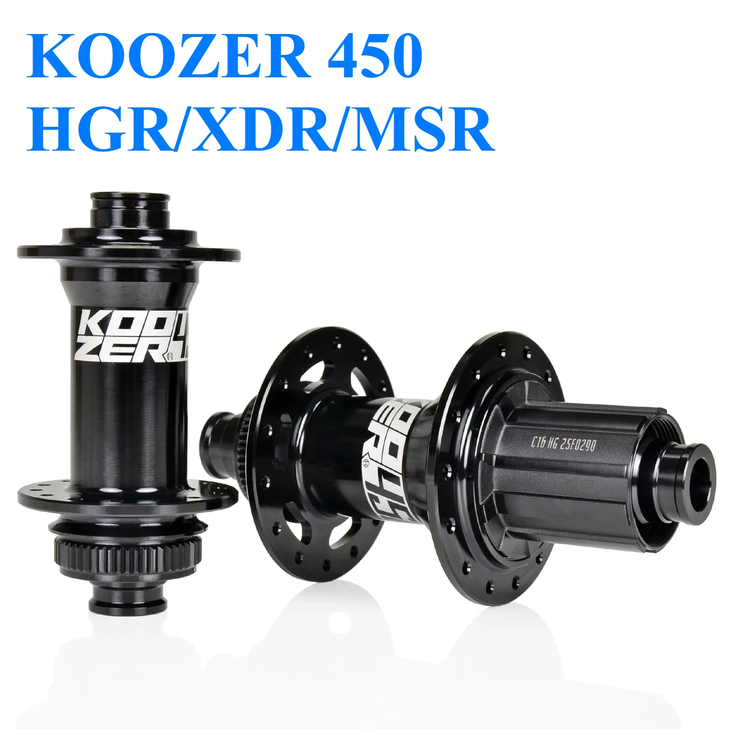 KOOZER 450 Road/Gravel HGR XDR MSR 8-12s 28H 32 Hole 5x100 5x135 QR 12x100 12x142 Road Bike Center Lock Bicycle Hub Koozer