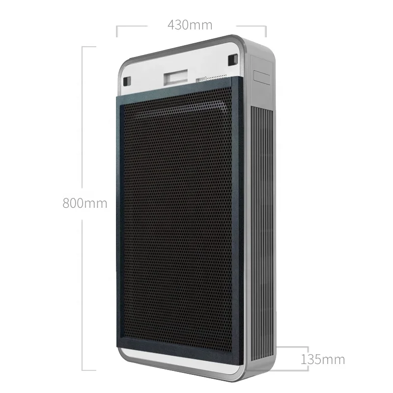 house ventilation system wall remove bacteria allergen anti-haze bladeless air purifier heater