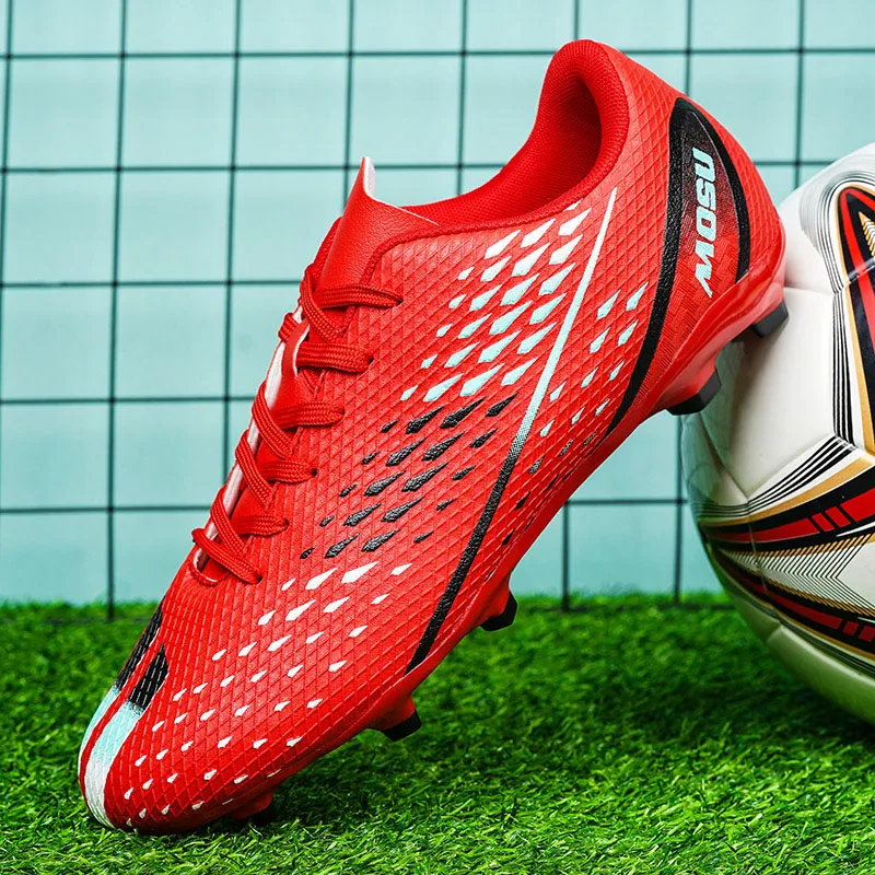 

Men TF/FG Football Shoes Professional Indoor Soccer Shoes Society Cleats Professional Football Field Boots Sneaker Comfortable