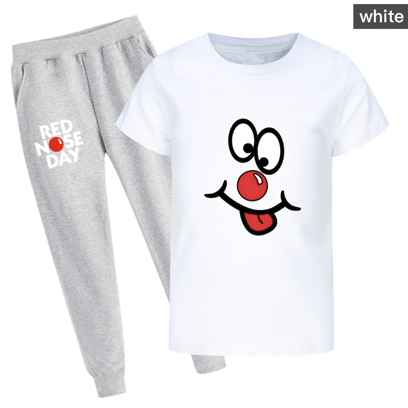 

Детский летний комплект 2026 Red Nose: футболка с коротким рукавом и брюки