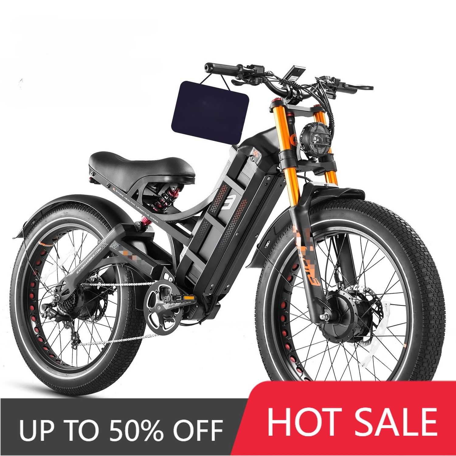 EER Eahora EN15194 Certified Electric Bike 250W Motor 52V 60Ah Lithium Battery Electric Bike with Dual Disc Brakes for City Ridi