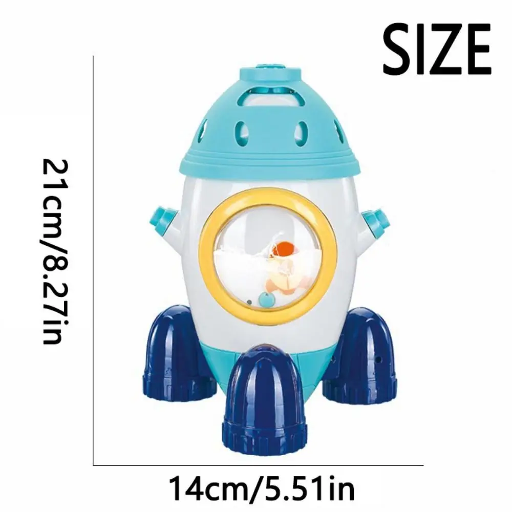 Colorful Water Spray Sprinkler Durable Lightweight Rocket Launch Sprinkler Toys Easy To Use Portable Baby Shower Toy Outside