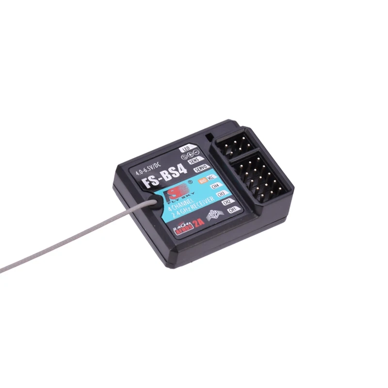 Flysky FS-BS4 2.4G 4CH Receiver with Gyro Stabilization System for Flysky FS-IT4S FS-GT5 Remote Control