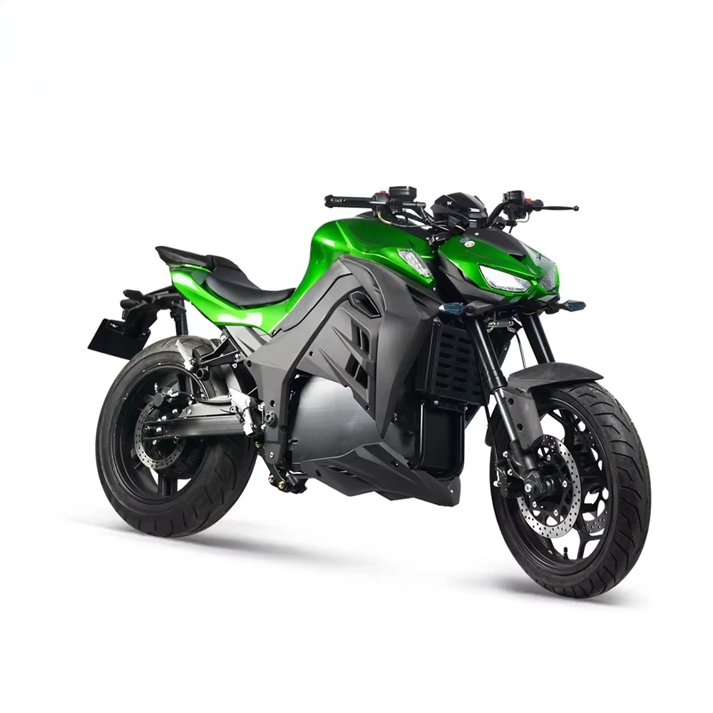 STLF New 2000W to 5000W Adult Racing Electric Motorcycle with Brushless Motor 72V Voltage Two-Wheel Engine 2-Stroke Technology
