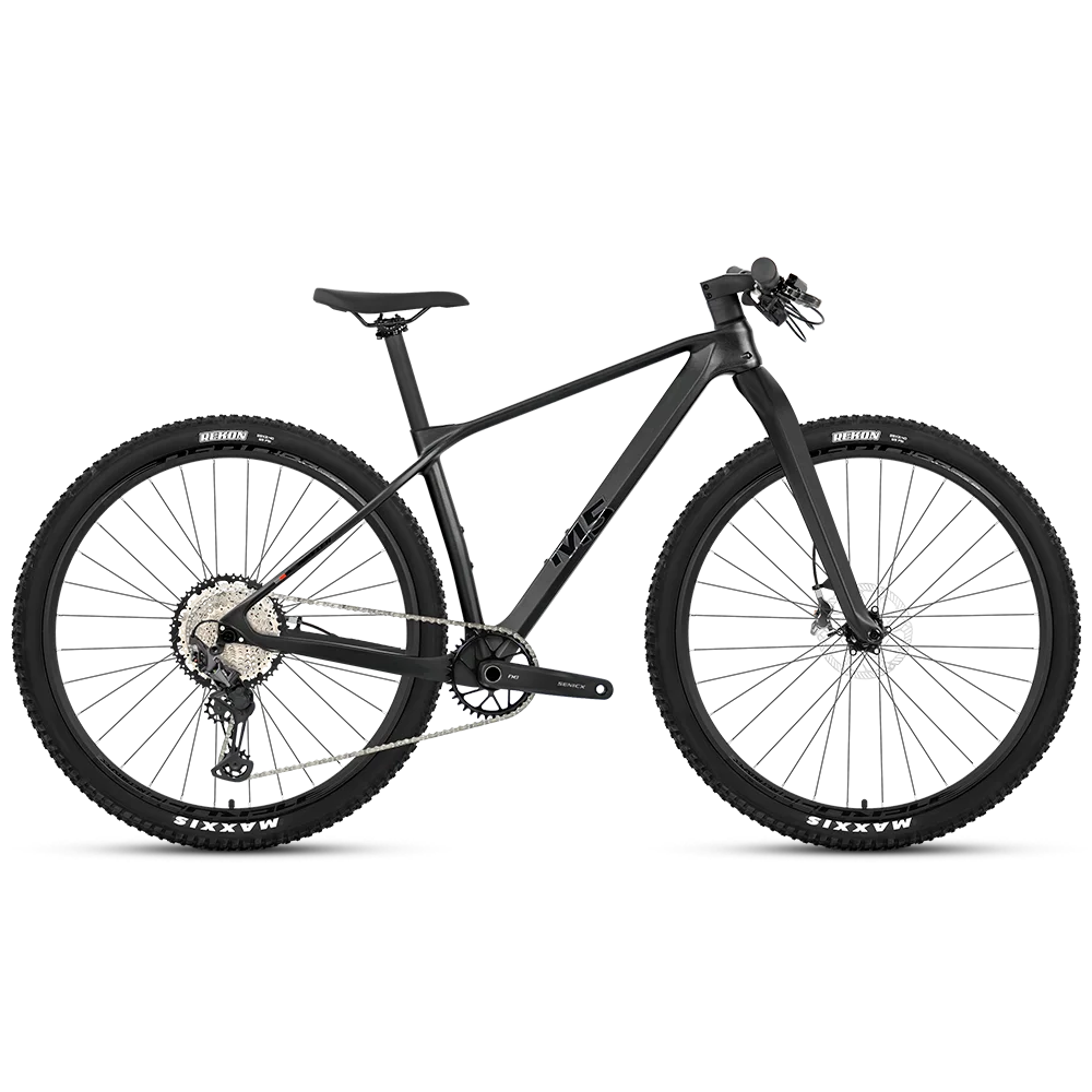 Premium Carbon Mountain Bike with 12-Speed XTM8100 Gears Through Axle Carbon Fork 4-Piston Brakes Carbon Fiber MTB Bike