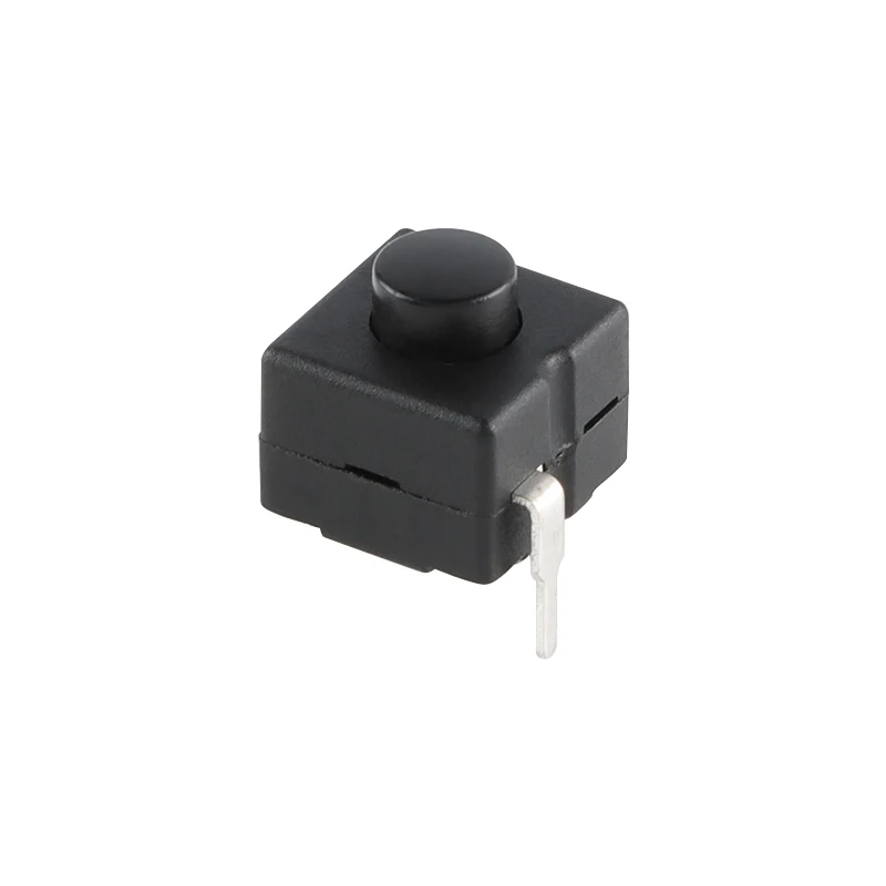 10Pcs/5pcs Flashlight Push Button Switch 1A 30V 2Pin ON-OFF Self-locking Switch Strong Light Flashlight 8.3*8.3*8.4 8.3x8.3x8.4