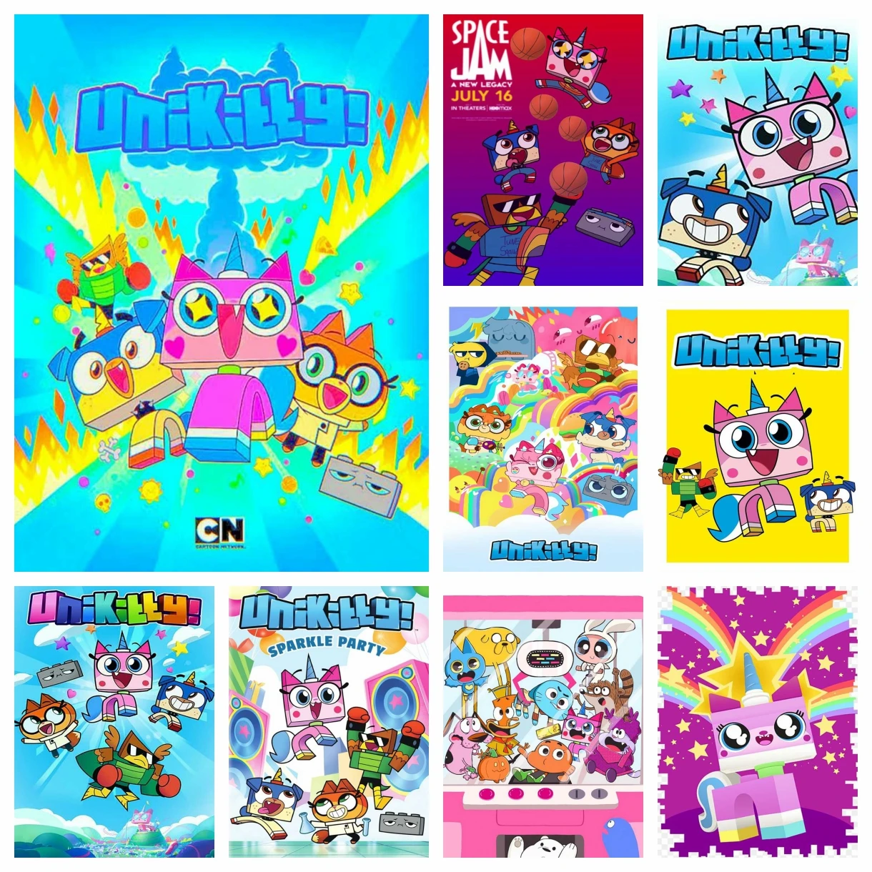 

5D DIY Юникати алмазная живопись мультфильм комплект мозаика вышивка ювелирные изделия вышивка крестиком 2024 новый домашний декор детский подарок ремесла