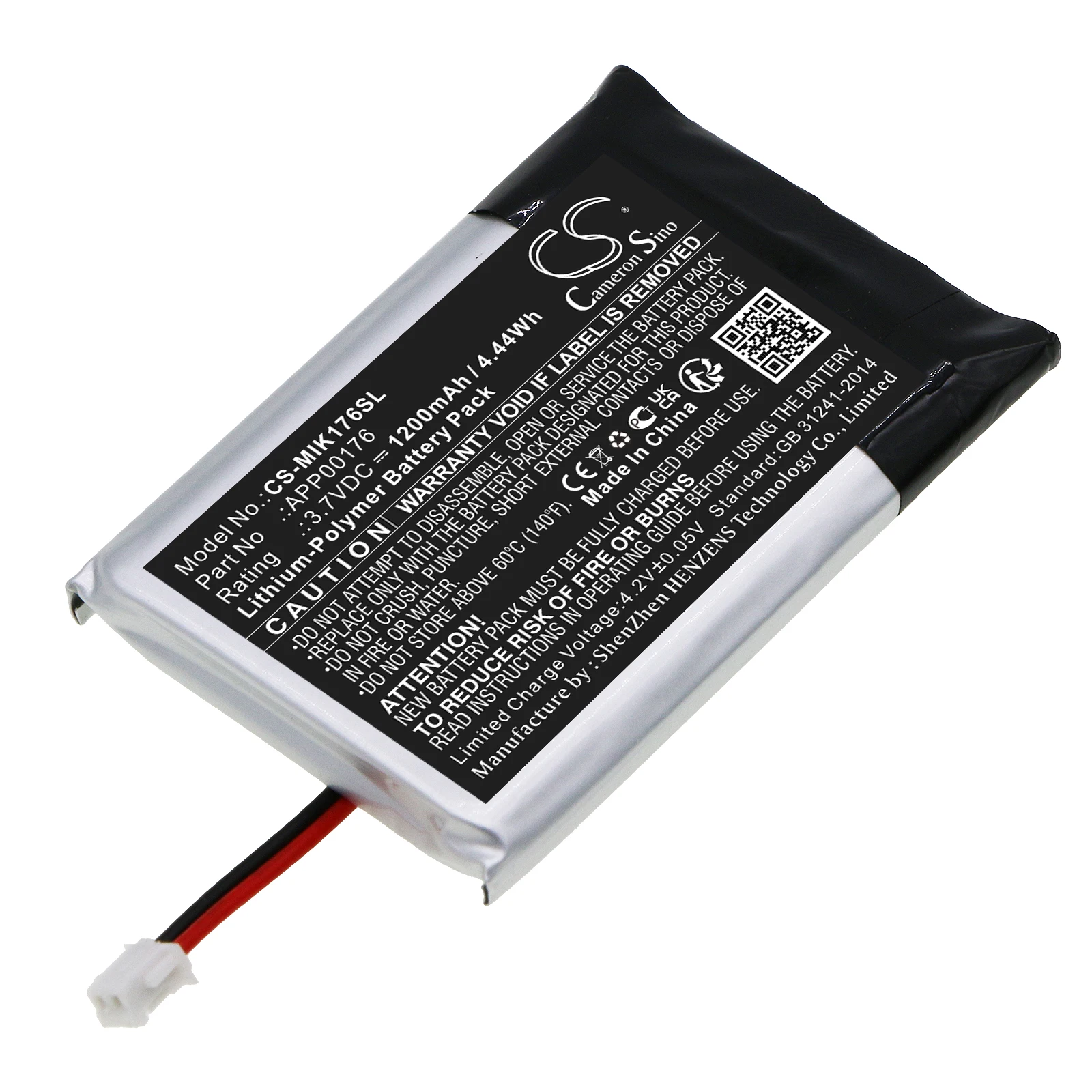 

Li-Polymer Remote Control Battery for MINN KOTA, 3.7V, 1200mAh, Compatible Models: iPilot Link (2018), iPilot Link Remote BT