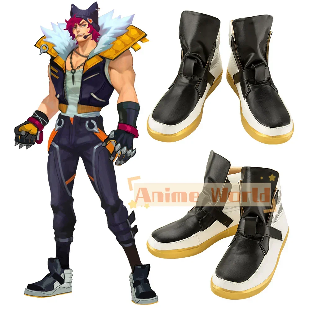 

Game HEARTSTEEL Sett Cosplay Shoes Halloween Carnival Boots Custom Made
