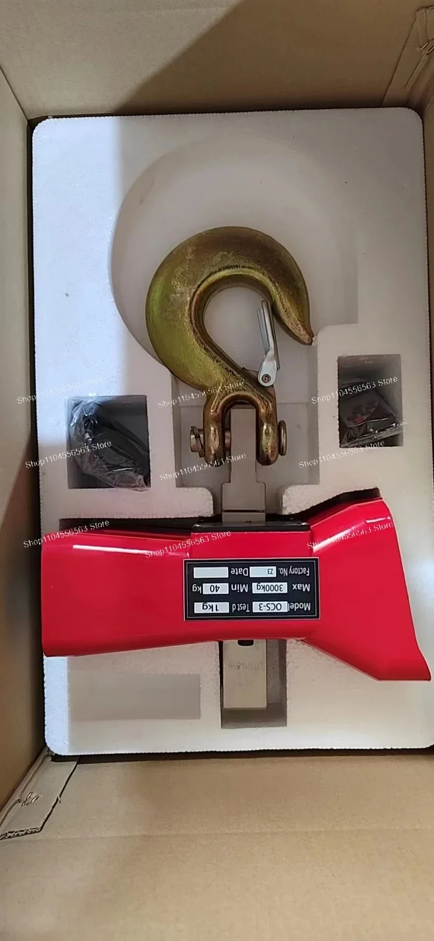 

Digital 5 Ton Electric Crane Scale, Industrial Portable Hanging Scale for Weighing and Heavy Duty Lifting