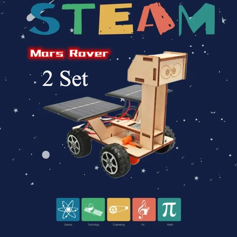 Детский набор игрушек Mars Rover STEAM для детей от 3 до 12 лет, электрический автомобиль с дистанционным управлением Детский набор игрушек Mars Rover STEAM для детей от 3 до 12 лет, электрический автомобиль с дистанционным управлением