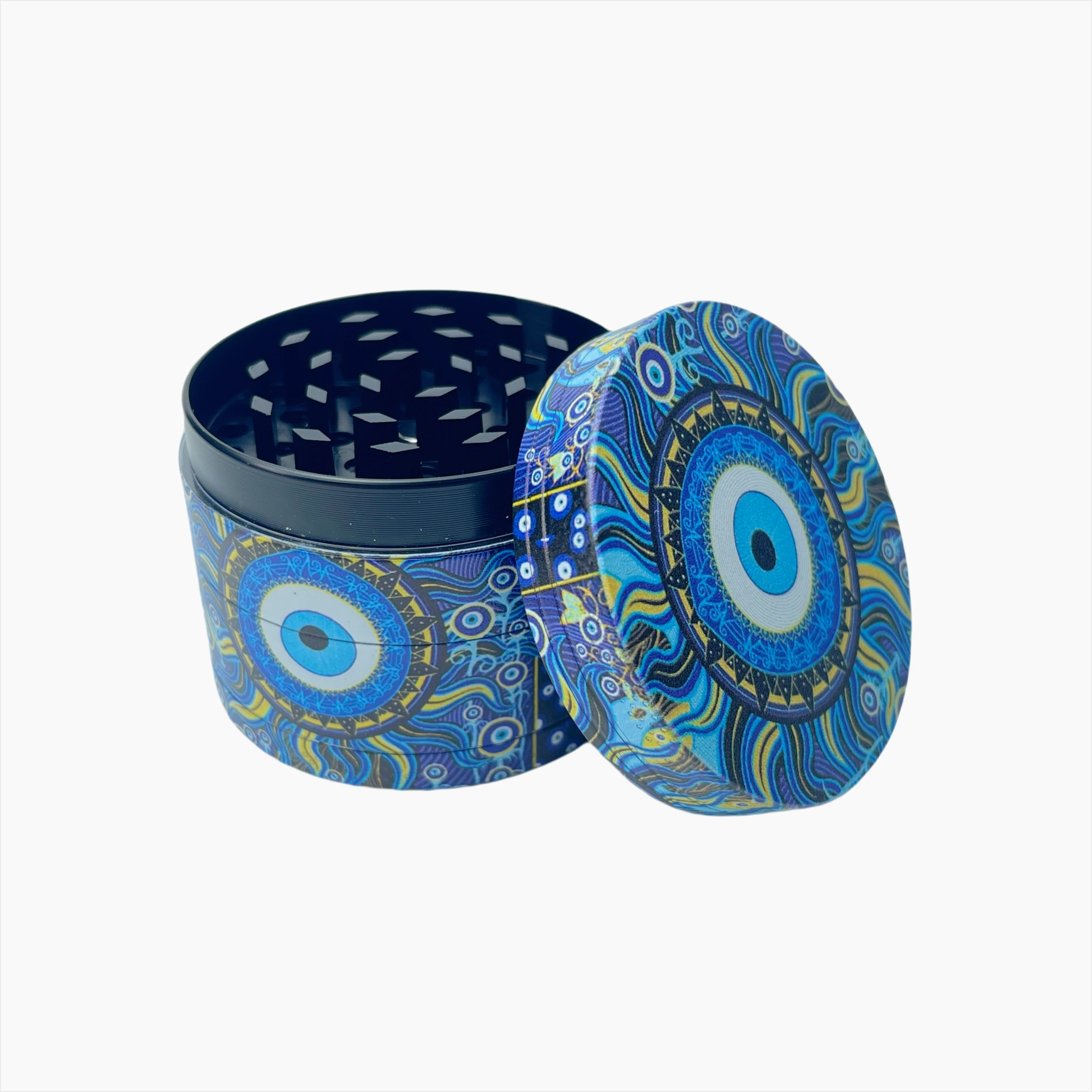 Evil Eye Metal Herb Grinder 2inch/50mm