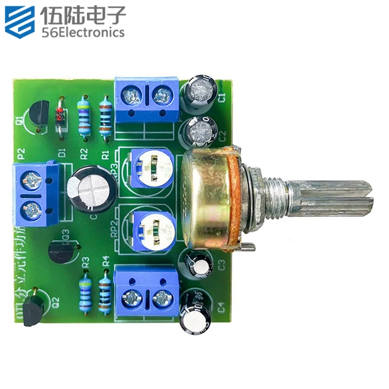 OTL Discrete Component Power Amplifier Electronic DIY Kit Soldering Boards Self Assembly Parts