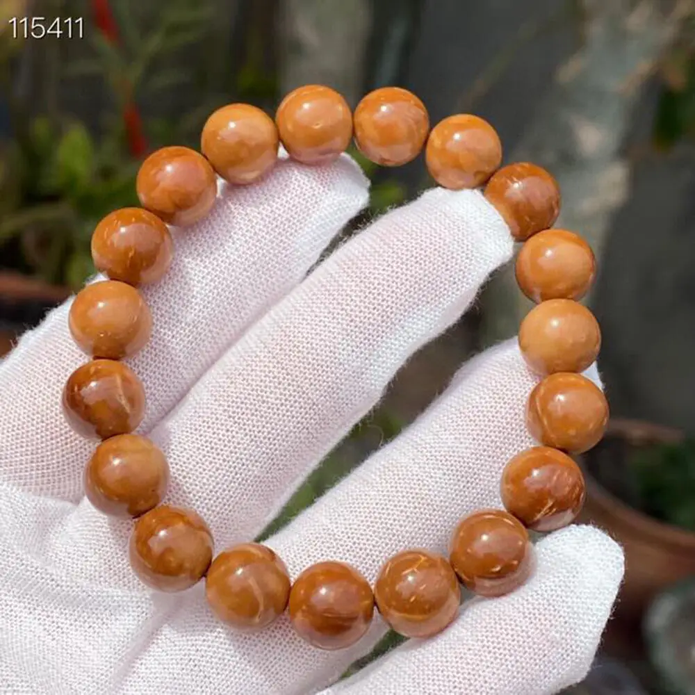 10mm Chinese Natural Bodhi Handmade Exquisite Bracelet 14834