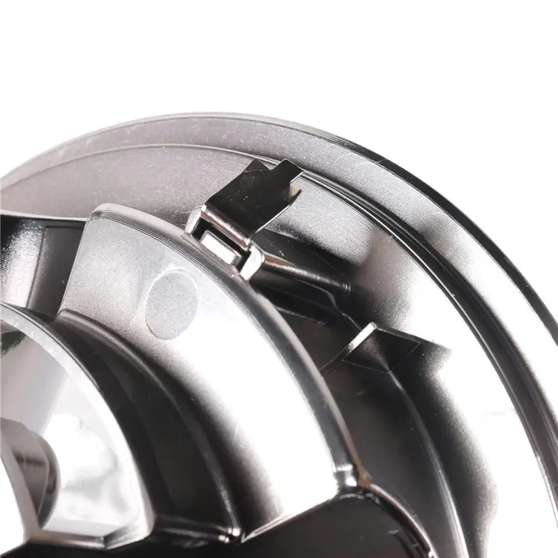 【New User-Coupon!】4Pcs Golf Cart Ss Hub Cover Accessories For Ezgo Club Car Hub Caps 8-Inch Chrome Silver Plated Hubcaps