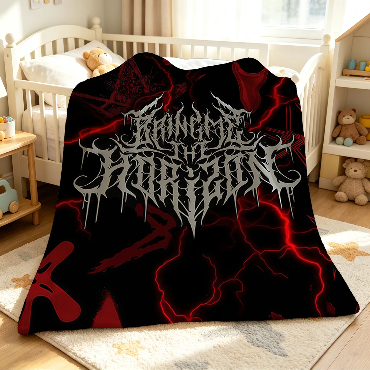 Bring Me the Horizon Blanket Soft Cozy Throw for Sofa Bed Festive Holiday Decor Gift for Kids and Adults,Lightweight and Warm