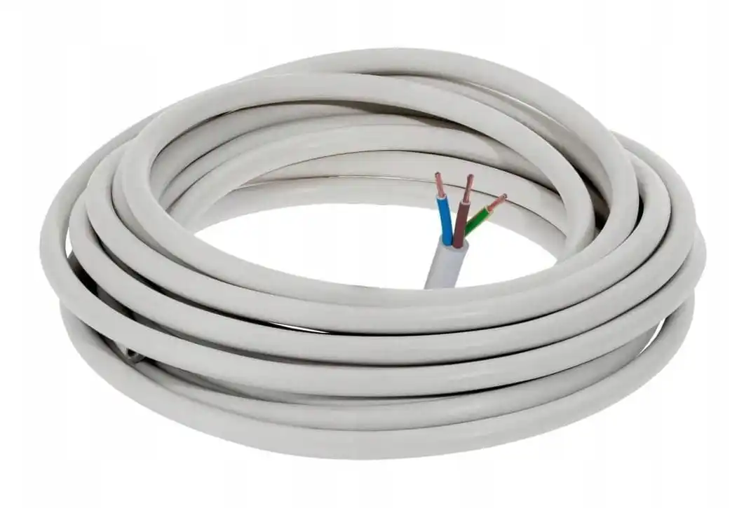 Elektrische kabel 3x2,5mm 15m YDYP 450/750V