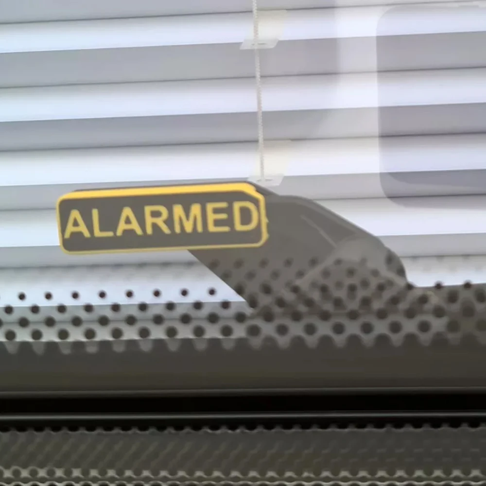 1 زوج من أقفال أمان نافذة متنقلة منبه لجهاز Adamo Polyplastic Polyfix RV Caravans Window Catches Security Device #6