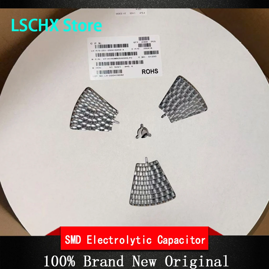 1Reel SMD Electrolytic Capacitor 6.3v 10v 16v 25v 35V 50V 63V 100V 400V 0.1 1 2.2 3.3 4.7 10 22 33 47 100UF 220 330 470UF 1000UF