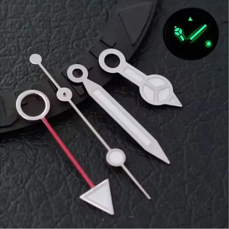 NH35 12.5mm * 12mm * 8mm A complete set of NH35 and 12.5mm GMT watch hands suitable for NH34 NH35 and NH36 movements