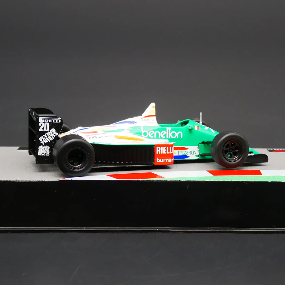 Ixo 1:43 Benetton B186 1986 Gerhard Berger Diecast Car Metal Toy Model