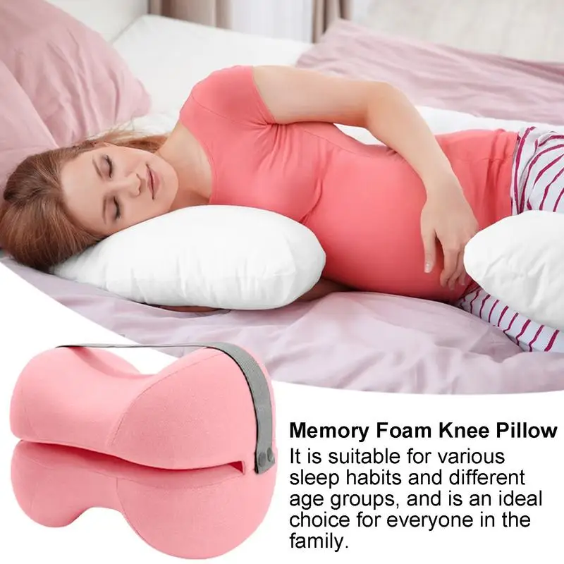 

Side Sleeper Pillow Between Legs Knee Pillow For Side Sleeping Leg Pillows With Strap Ergonomic Between Knee Pillow Washable