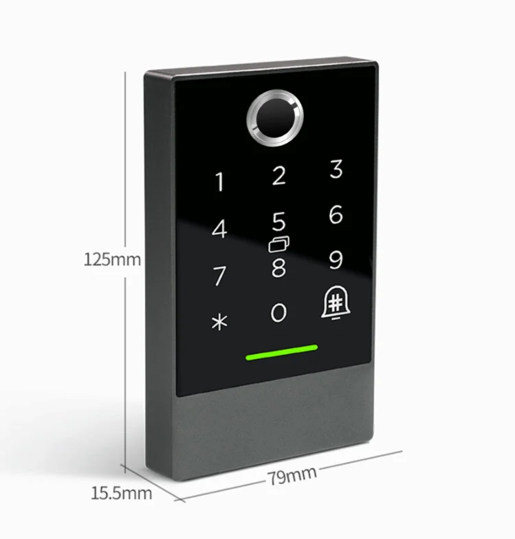 TTLOCK Finger Recognition CODE KeY Fingerprint Employee Card Access Control Time Attendance Punching Machine With Free Sdk