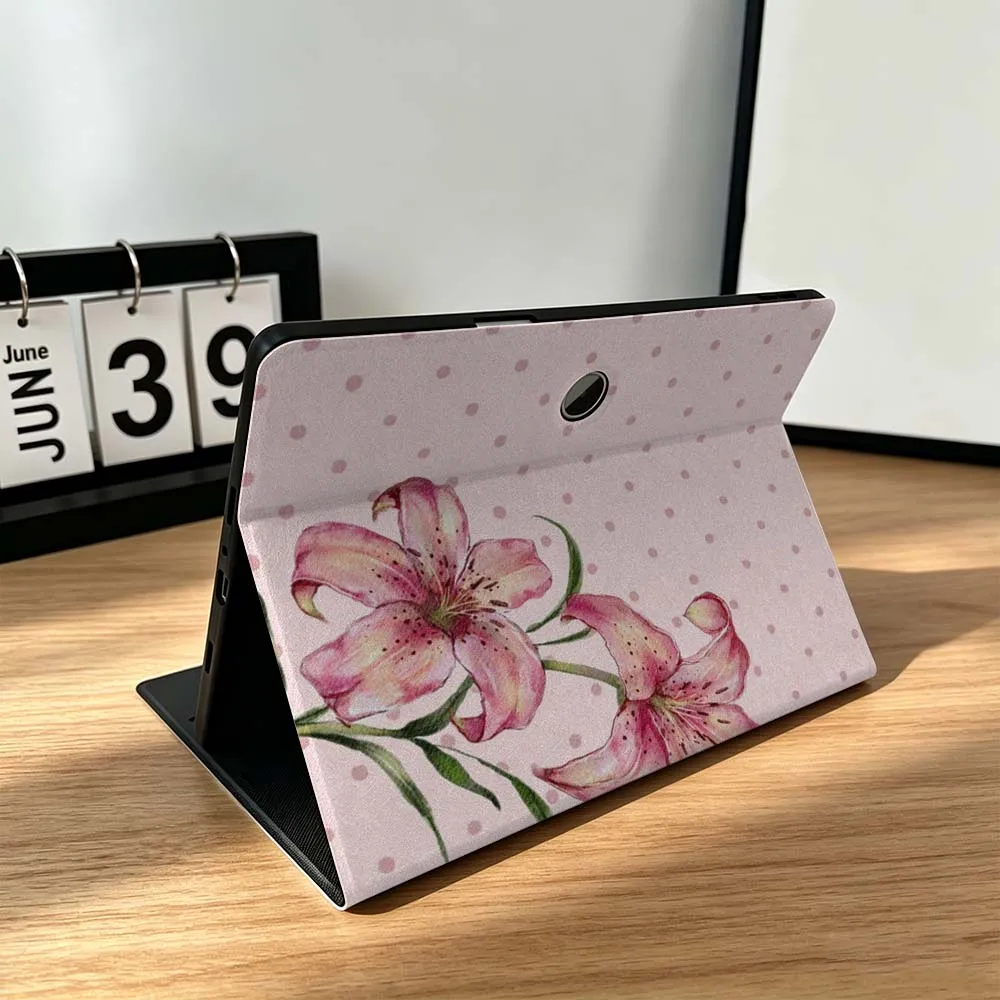 Cartoon Pink Floral Heart Gift For OPPO VIVO IQOO OnePlus Realme Infinix Pad Pro 13 12.1 11.61 11.4 11 inch Tablet Case