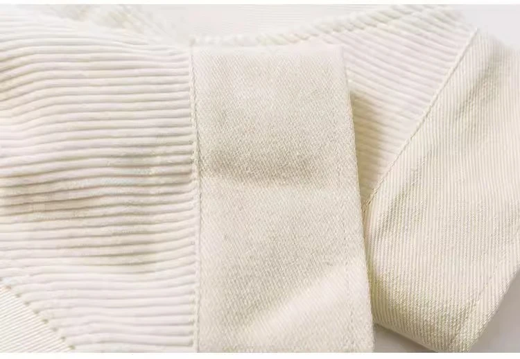 الربيع والخريف النمط الياباني كلية الرياح التصحيح المطرزة البيسبول سترة للرجال البيج فضفاض معطف الدنيم عادية