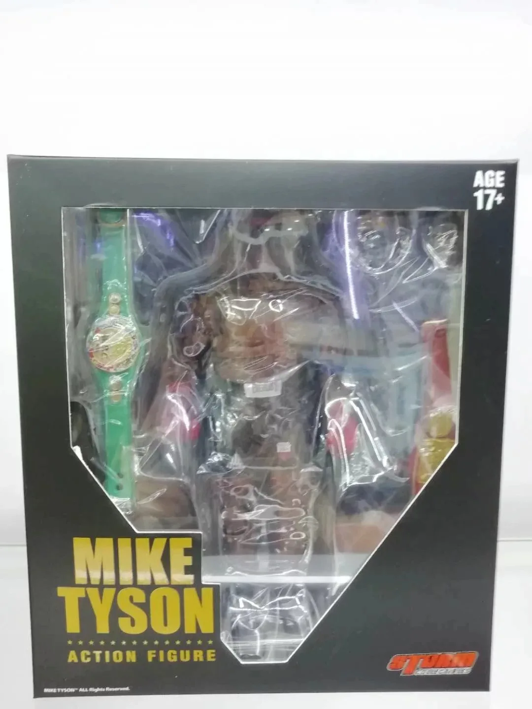 Storm Toys Boxen Tyson Boxen Boxer Champion Mike Tyson Dreiköpfiges Gesichtsmodell Sammlermodell Spielzeug