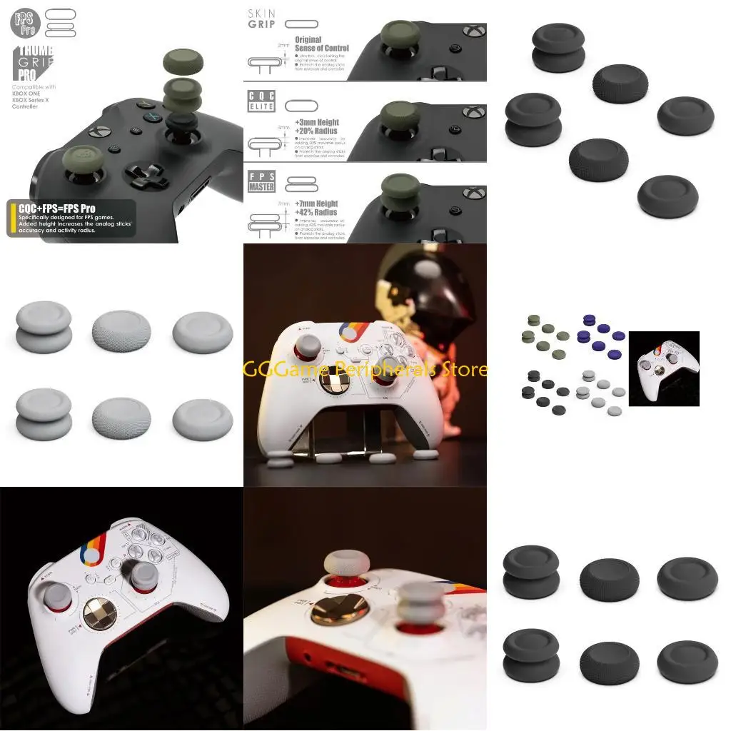 

U55B Scratch Resistant Thumb for VR Controller Rocker Caps for Hygienic Gaming