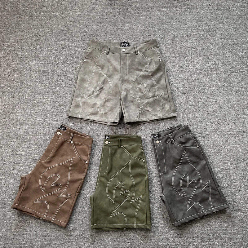 

One Day Shipped Out Thug Club Shorts Real Photo Original Label High Street Retro Loose Casual Short Pants Men Women