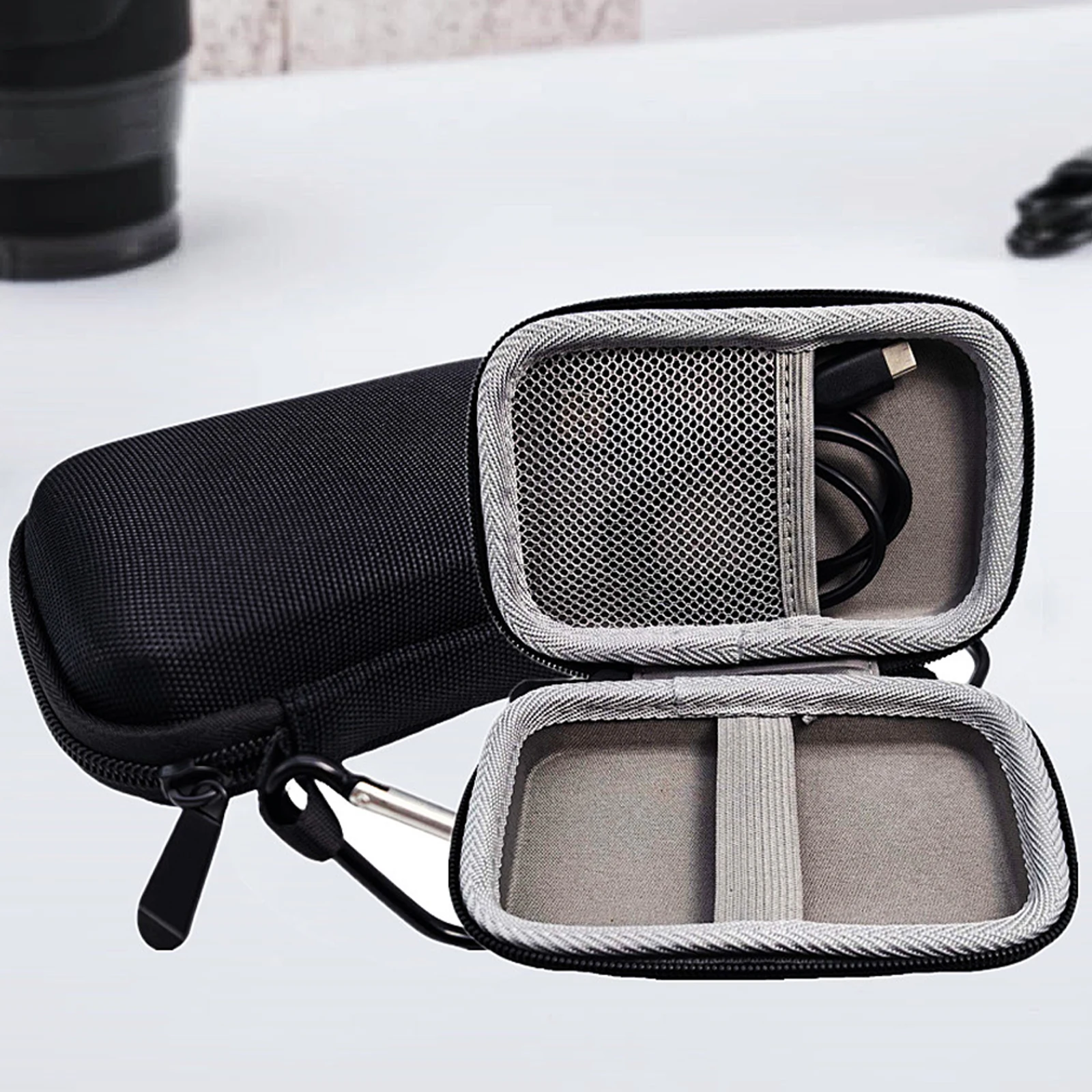 Travel Case for Extreme SSD & Extreme Pro Protective Cover with Carabiner Fits 500GB 1TB 2TB External Solid State Drive