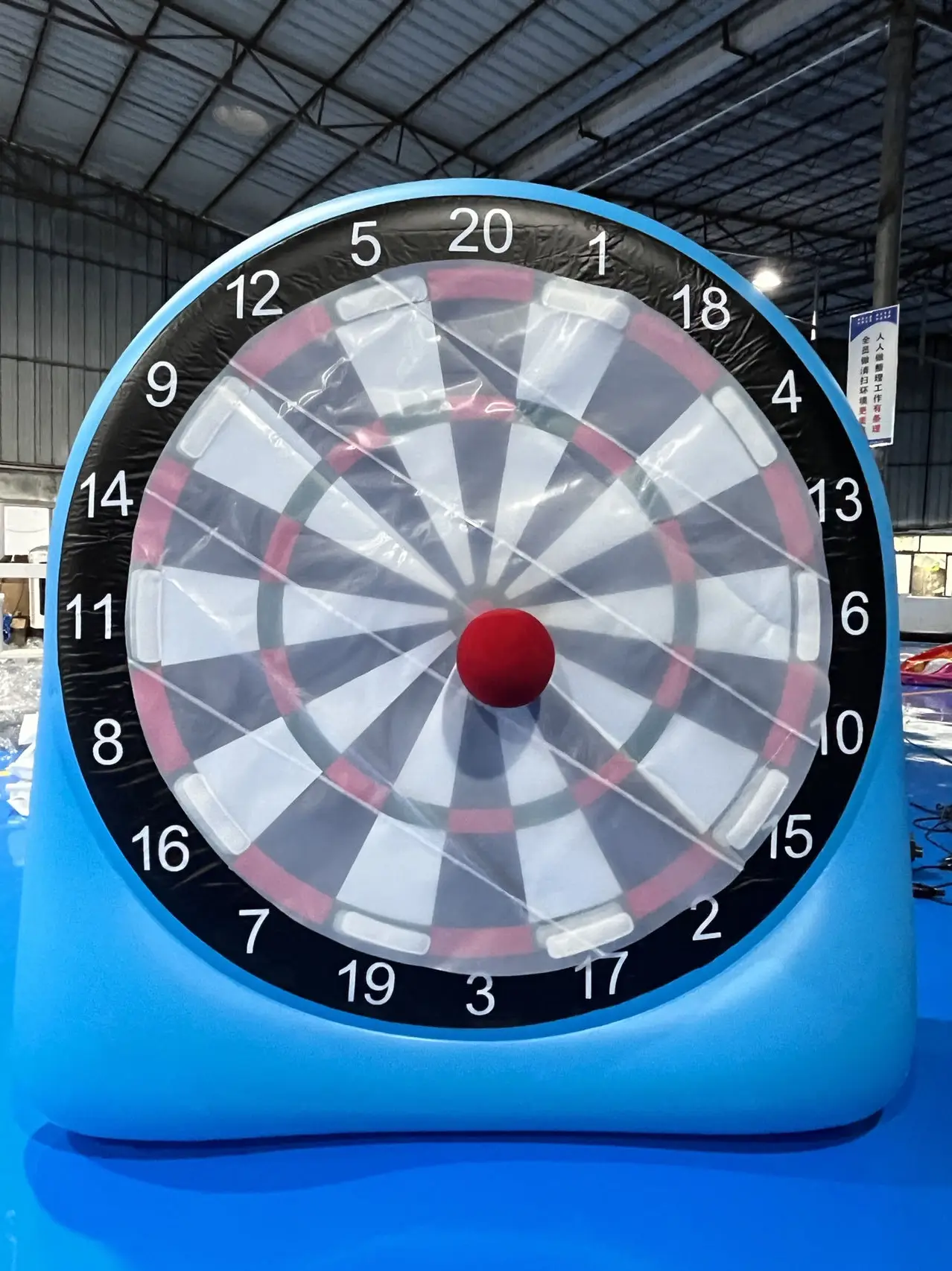 

Popular Inflatable Soccer Dartboard/football Dart Board/human Dart