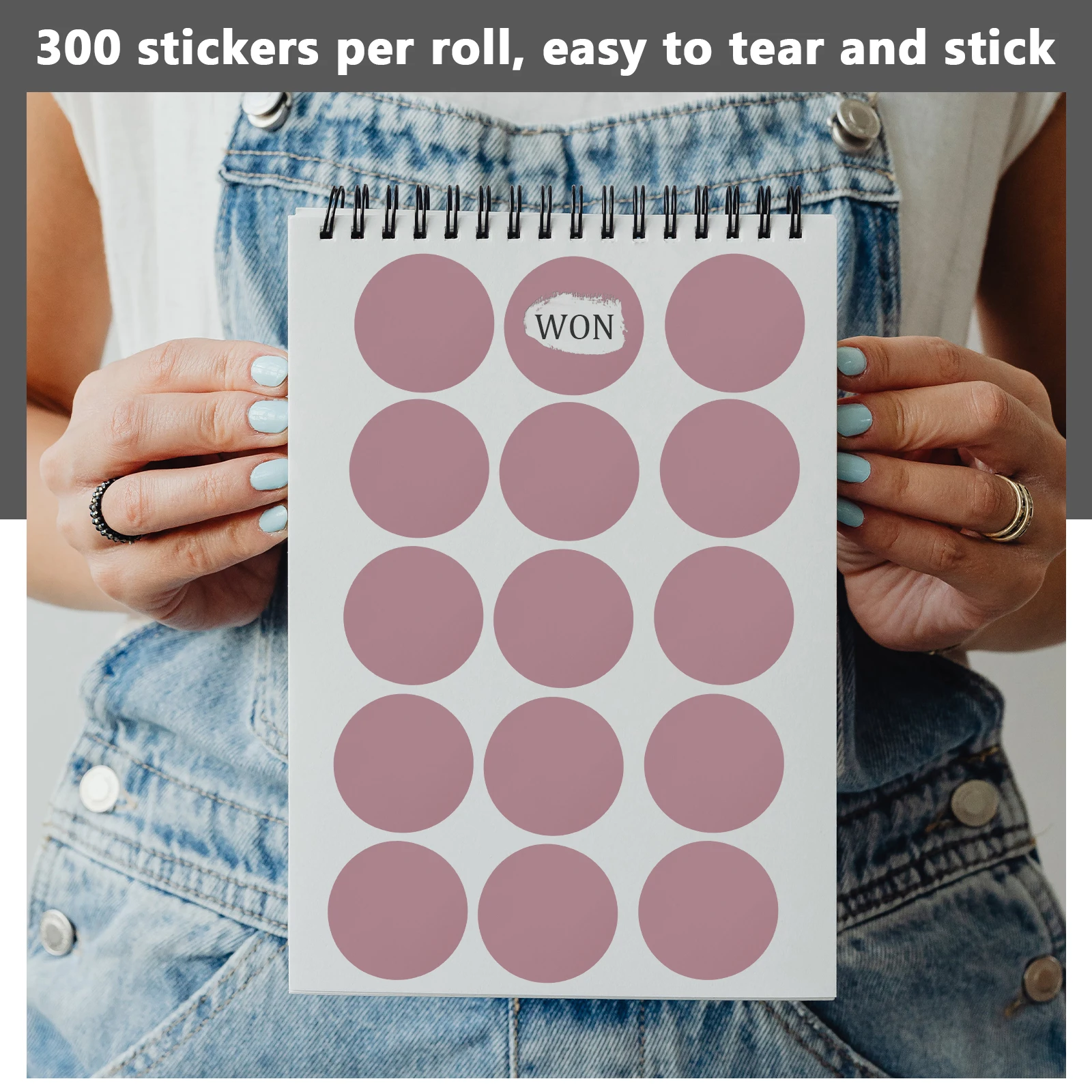 1 Roll Round Scratch Off Stickers Adhesive Scratchable Labels For Diy Reward System Classroom Activity Craft Project Fun
