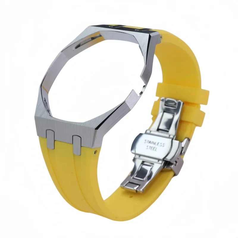 Premium Stainless Steel Case Silicone Strap Mod Kit for Swatch x AP Royal Pop Pocket Watch to Wristwatch Personalized Accessorie