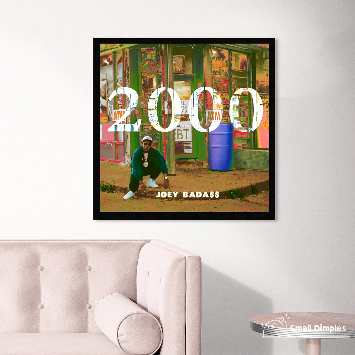 Joey Badass 2000 Music Album Poster Canvas Art Print Home Decoration Wall Painting (No Frame)
