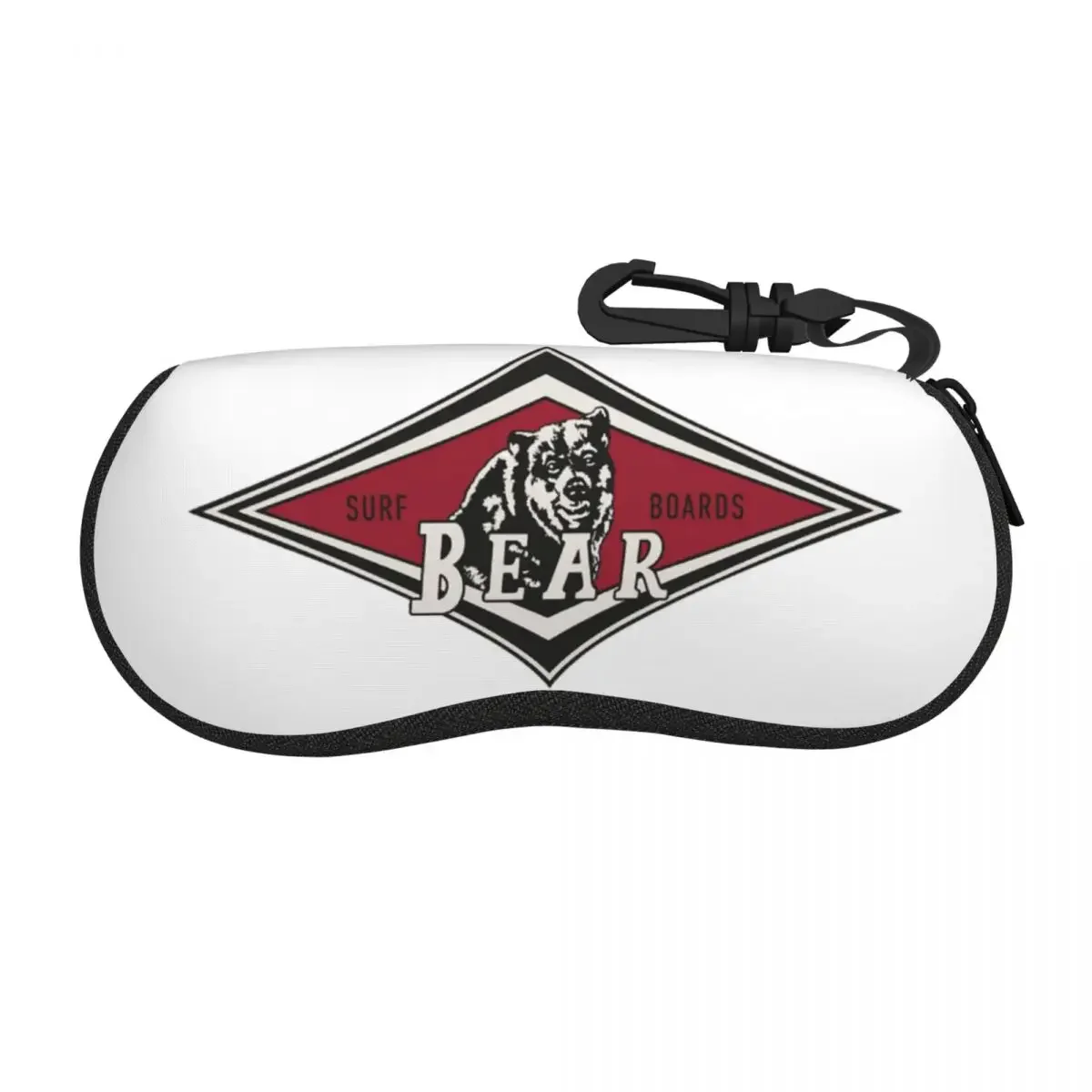 Vintage Surf Bear gran miércoles culto tabla de Surf Surf Logo Shell gafas caso caja de gafas de sol mujeres hombres bolsa suave para gafas