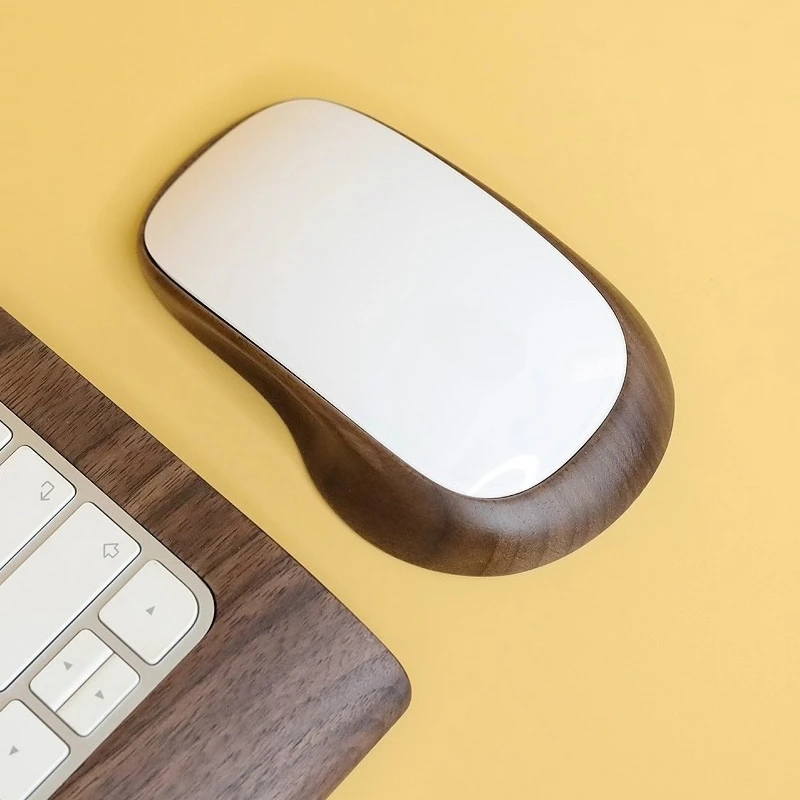 Mouse and Keyboard Optimization Base Keyboard Hand Rest Custom Single Palm Pad  Height Increasing Pad Solid Wood Palm Rest
