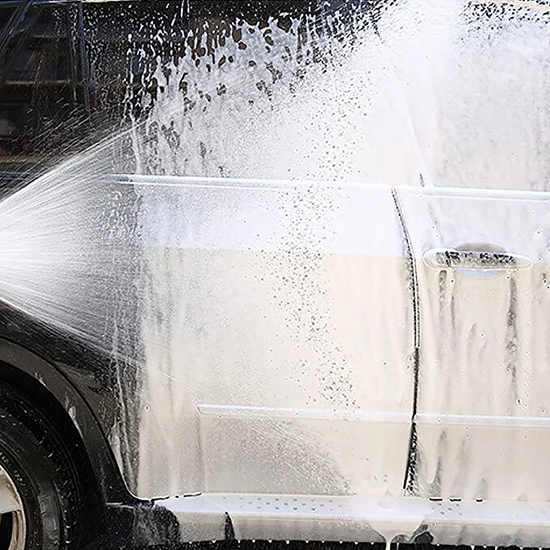 Lança quadrada de espuma de neve 400ml, para lavagem limpa de carro de alta pressão k1 k2 k3 k4 k5 k6 k7 gerador de bico de água