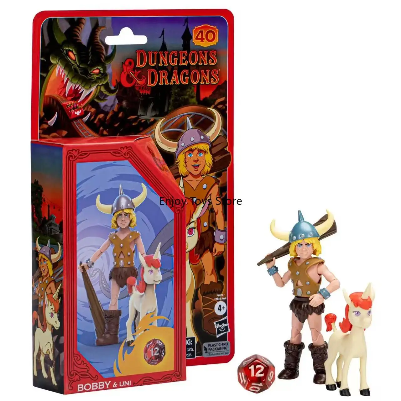 

In stock Hasbro Dungeons and Dragons Adventures of Homecoming Poppy Unicorn Model Toys