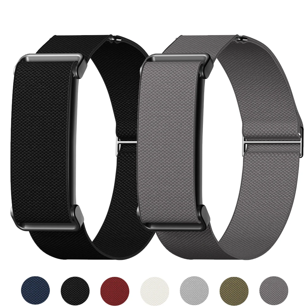 Adjustable Strap for Google Fitbit Air Smartwatch Accessories Sport Nylon Loop Elastic Pulseira Bracelet Correa Fitbit Air Band