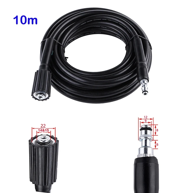 High Pressure Washer Gun Extension Hose Connector For Lavor Wash Cleaning Water Spray Lance Replacement Gun Pistol Wand Nozzle