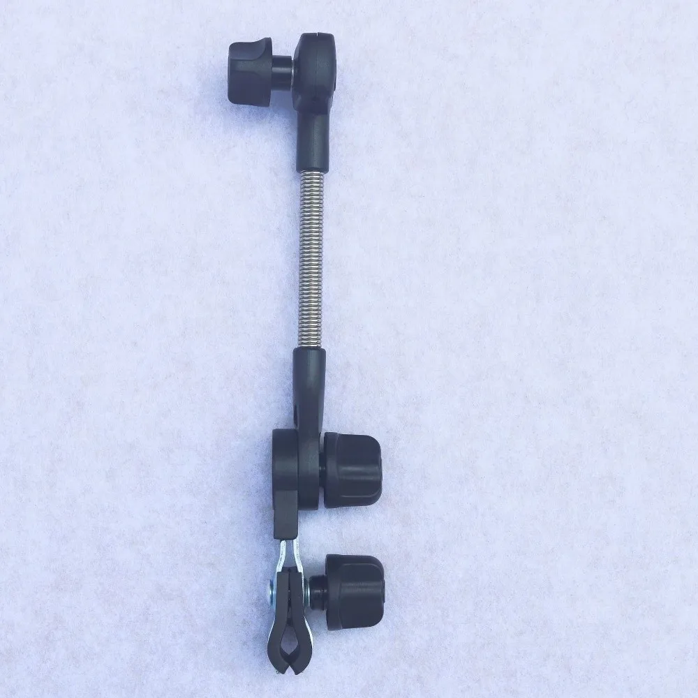 Rainproof Adjustable Umbrella Mount Stand Adjustable Angle Non-slip Clamp Wheelchair Umbrella Holder Portable Universal