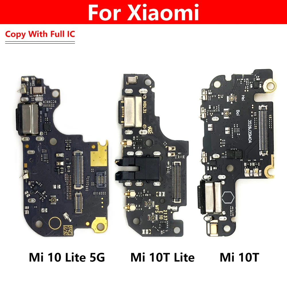 USB Charger Charging Dock Port Connector Flex Cable For Xiaomi Mi 10 Lite / Mi 10T Pro / Mi 10T Lite