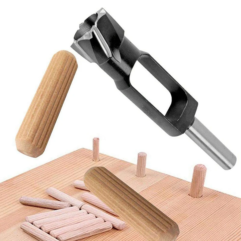 ABBouches-Outil de coupe à tenon, foret pour le travail du calcul, Outils de travail de calcul exécutif de meubles (14mm)