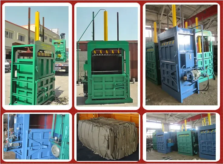 for [JT-DB300B]Semi Automatic Hydraulic Vertical Waste Paper Bale Cardboard Press Machine Paper Baling Machine