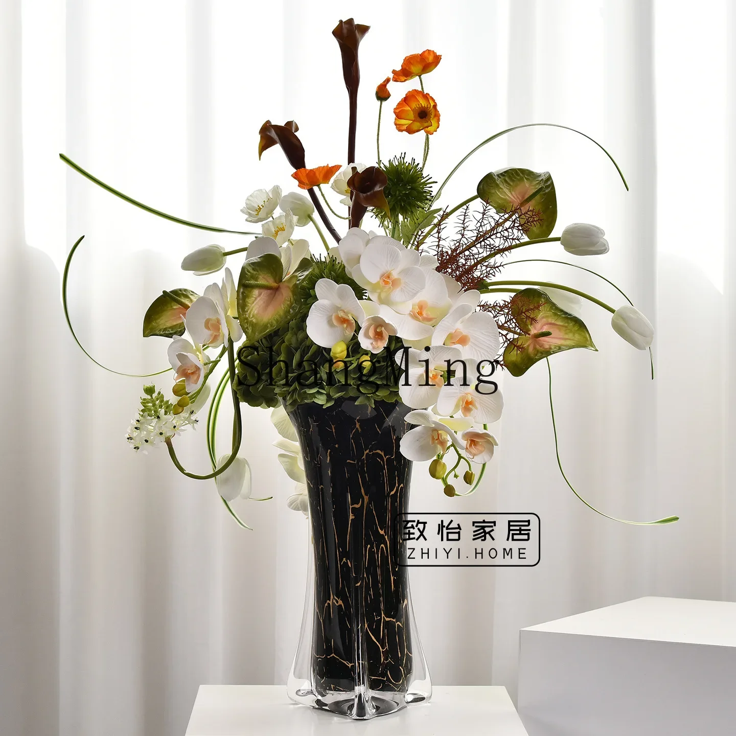 

CLLModern simple simulation flower art combination flower arrangement high-end niche cafe homestay store ornament