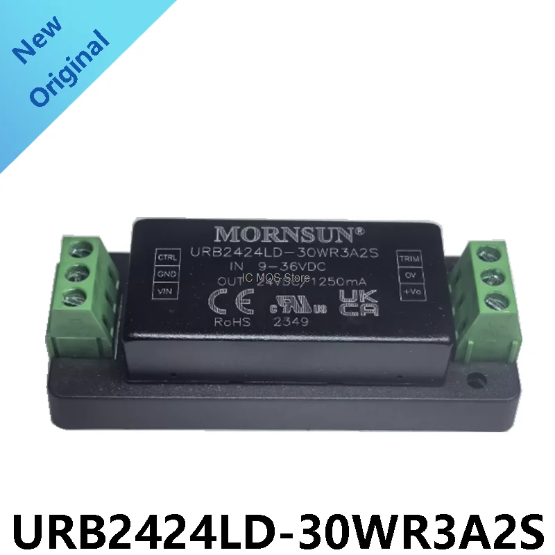 URB2424LD-30WR3A2S Terminal Block DC-DC Isolated Wide Voltage Input Power Module MORNSUN